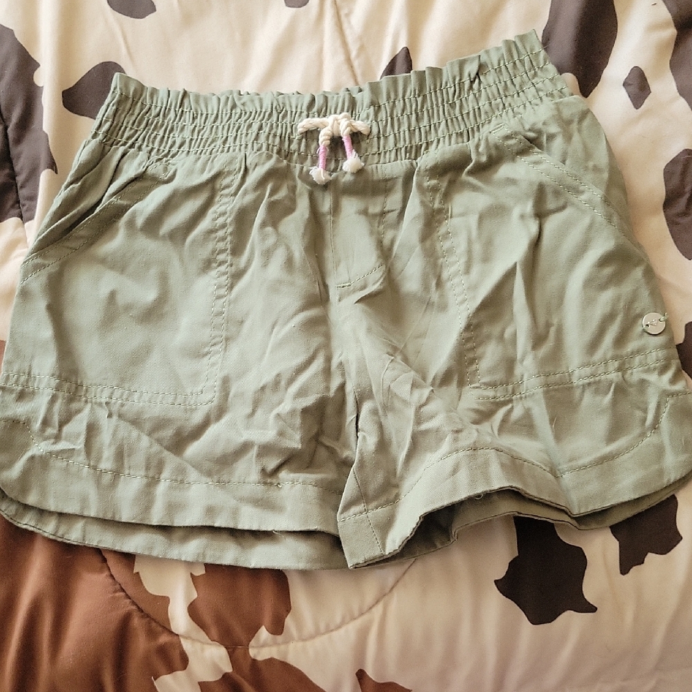 Roxy Kids Olive Green Shorts
